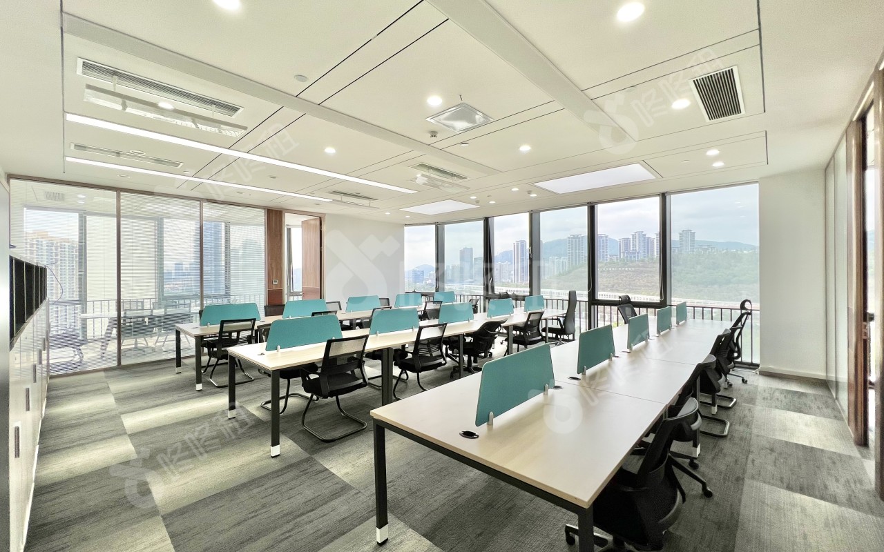 金迪世纪大厦_256平_精装_办公室开间