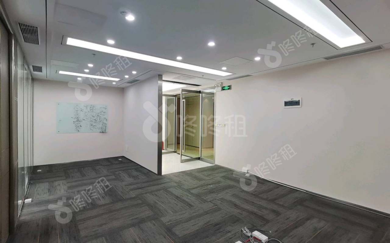 中洲控股中心_119平_豪装_办公室开间