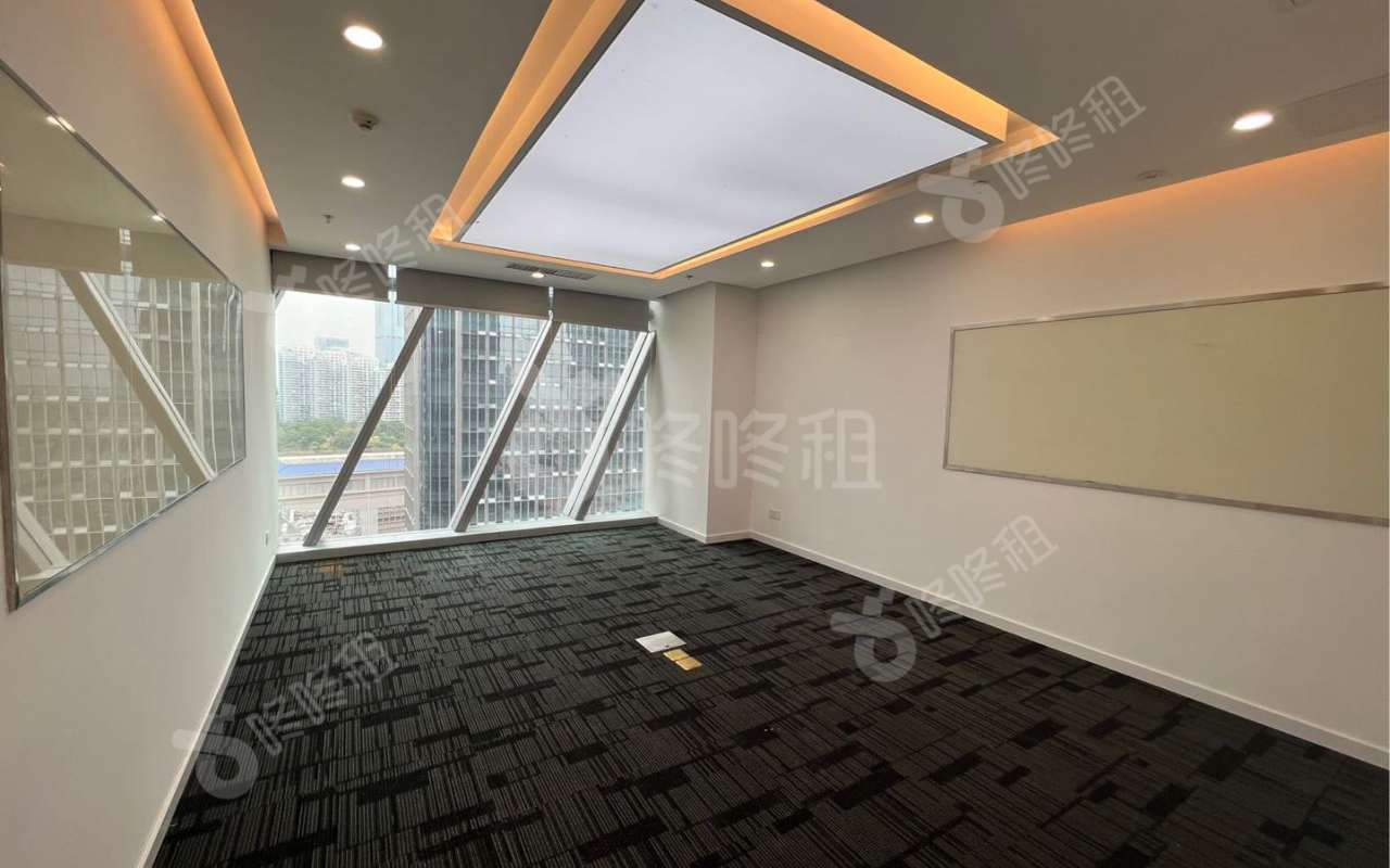 卓越后海中心_299平_精装_办公室隔间