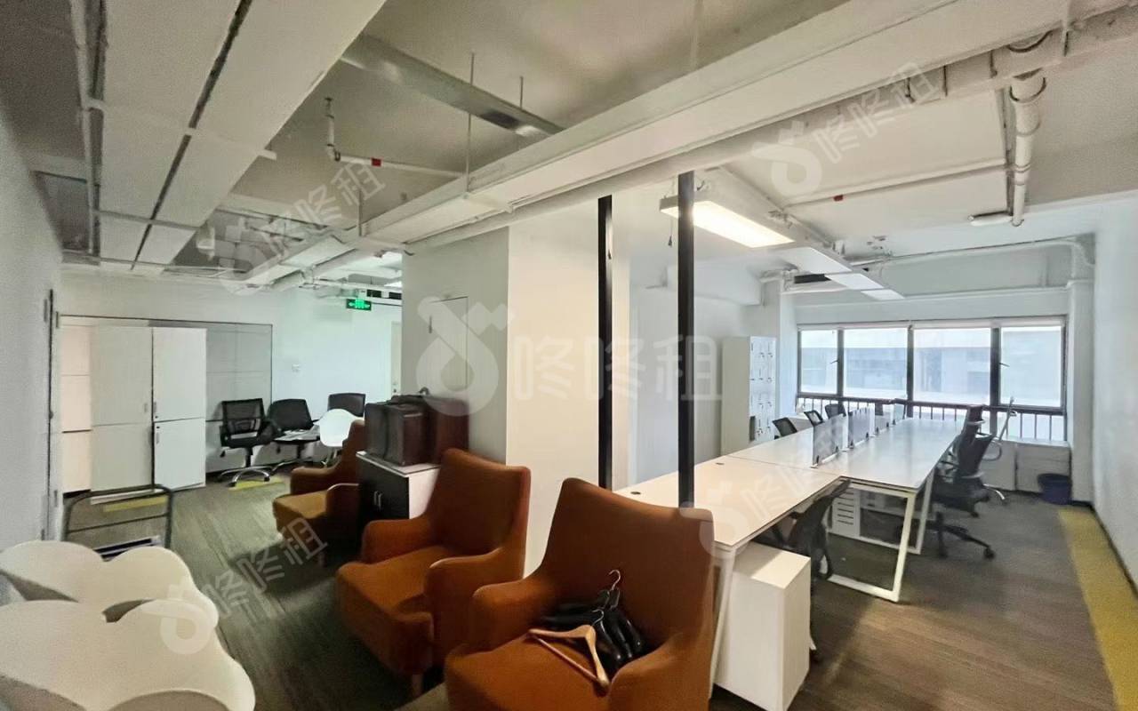 深圳湾科技生态园_450平_简装_办公室开间