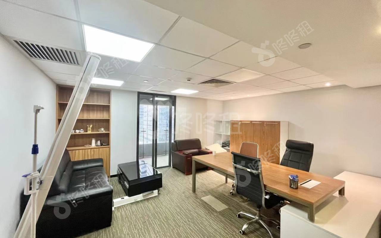 深圳湾科技生态园_450平_简装_办公室隔间