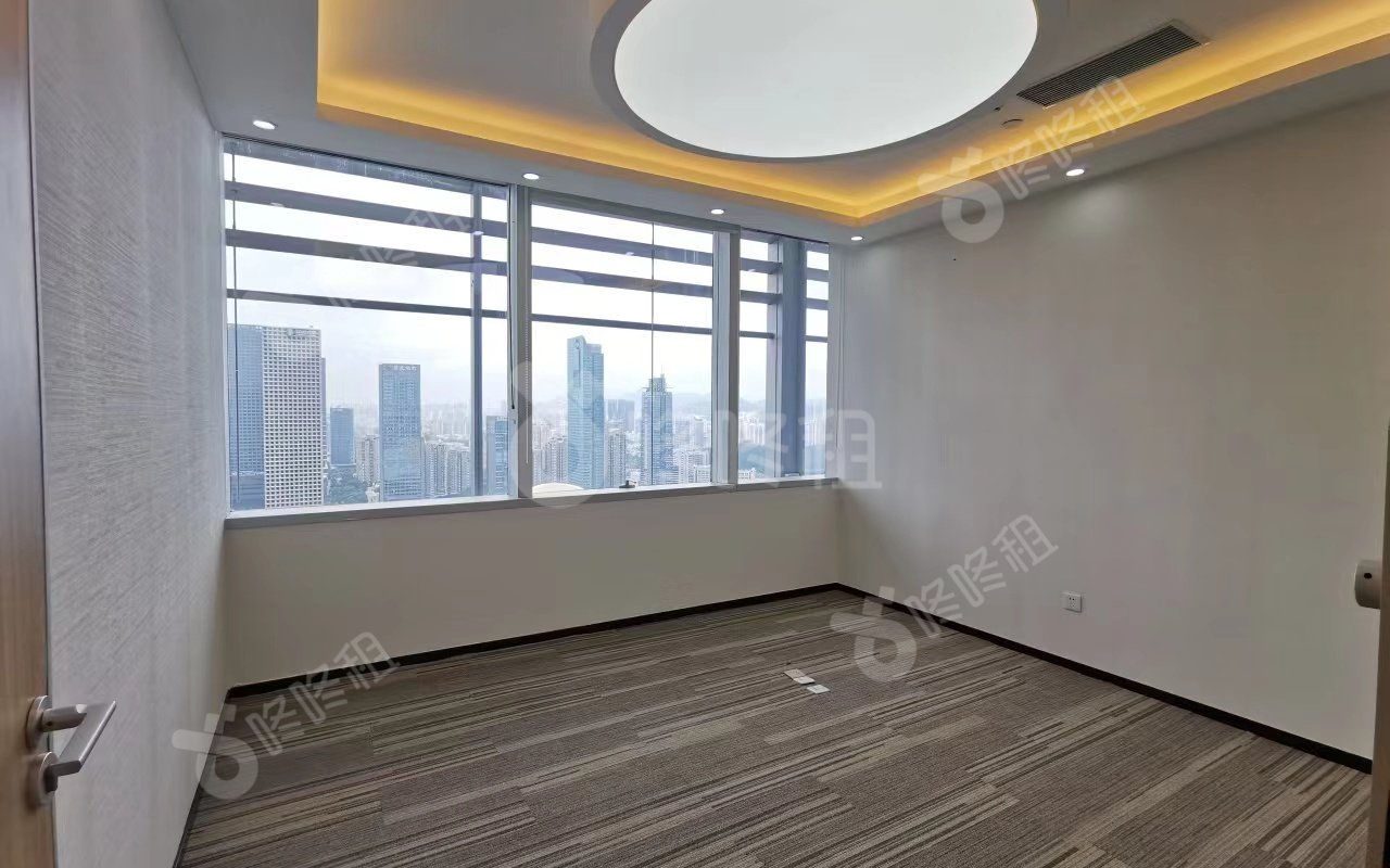 安联大厦_1176平_精装_办公室隔间