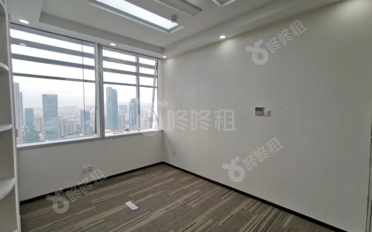 安联大厦_1176平_精装_办公室隔间