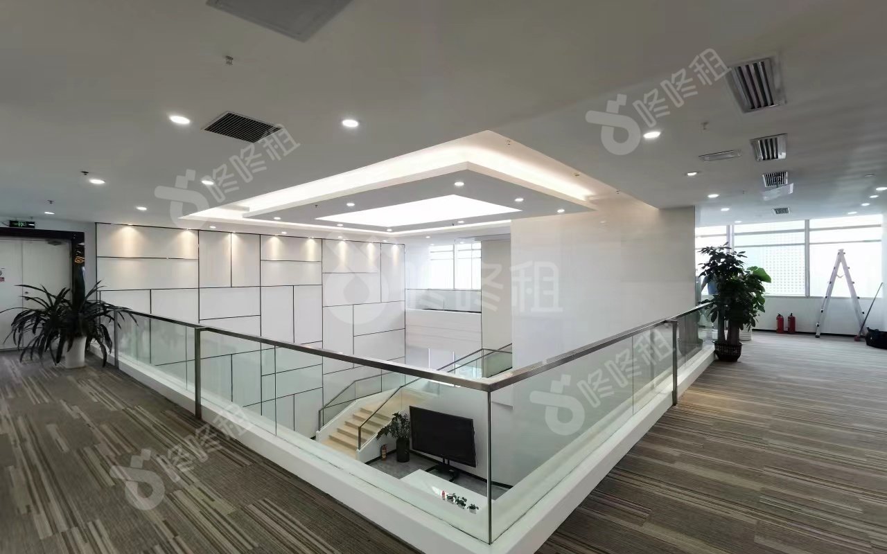 安联大厦_1176平_精装_办公室开间