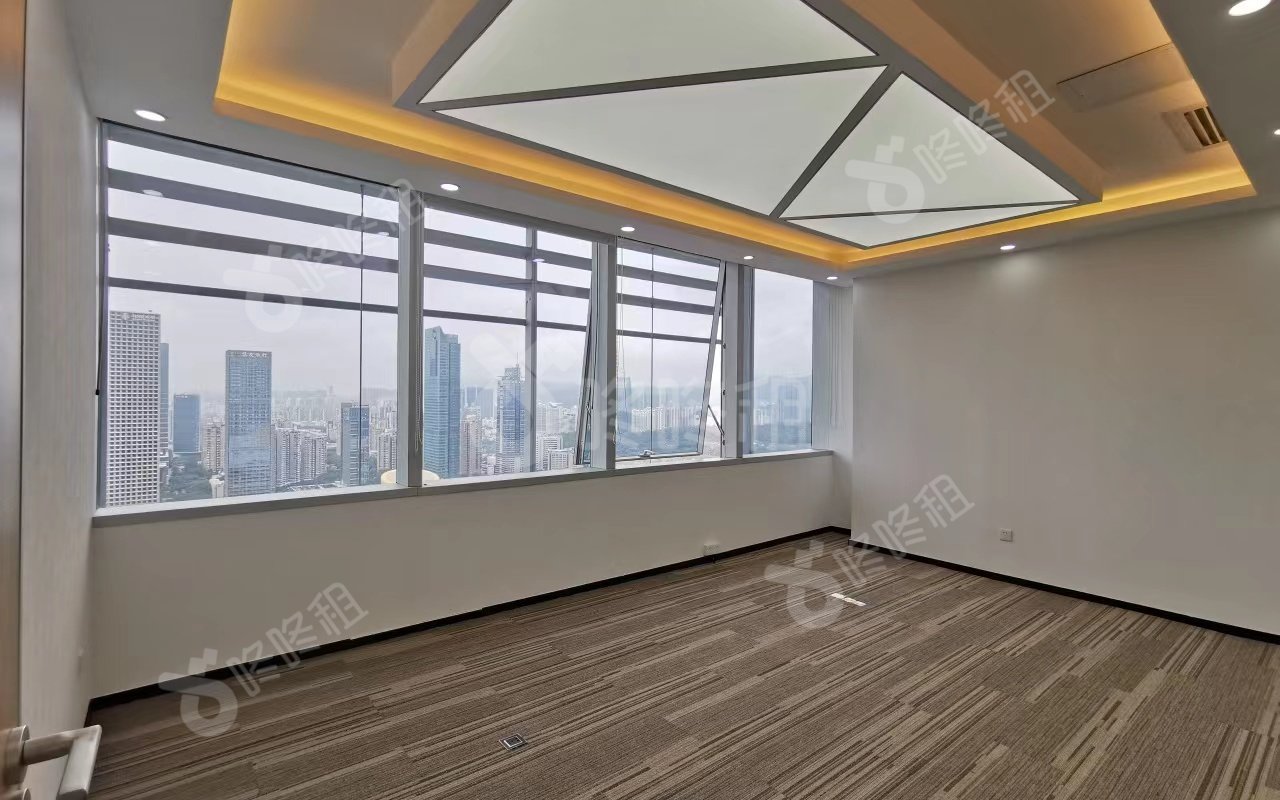 安联大厦_1176平_精装_办公室隔间