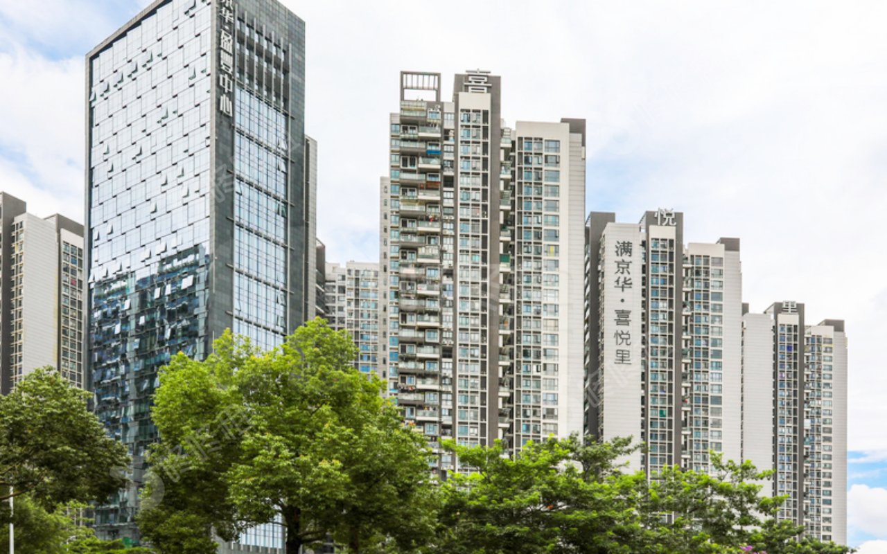 满京华盈丰商务中心_楼盘外观图