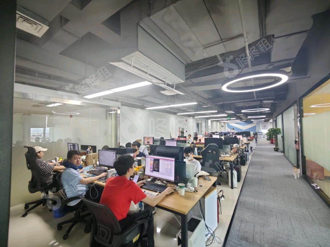 德赛科技大厦_2191平_精装_办公室开间