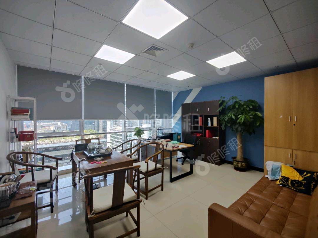 德赛科技大厦_2191平_精装_办公室隔间