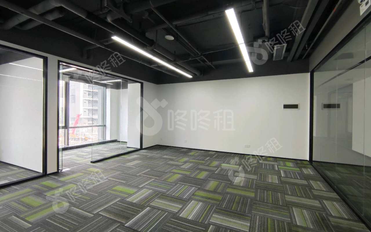 科兴科学园_128平_豪装_办公室开间