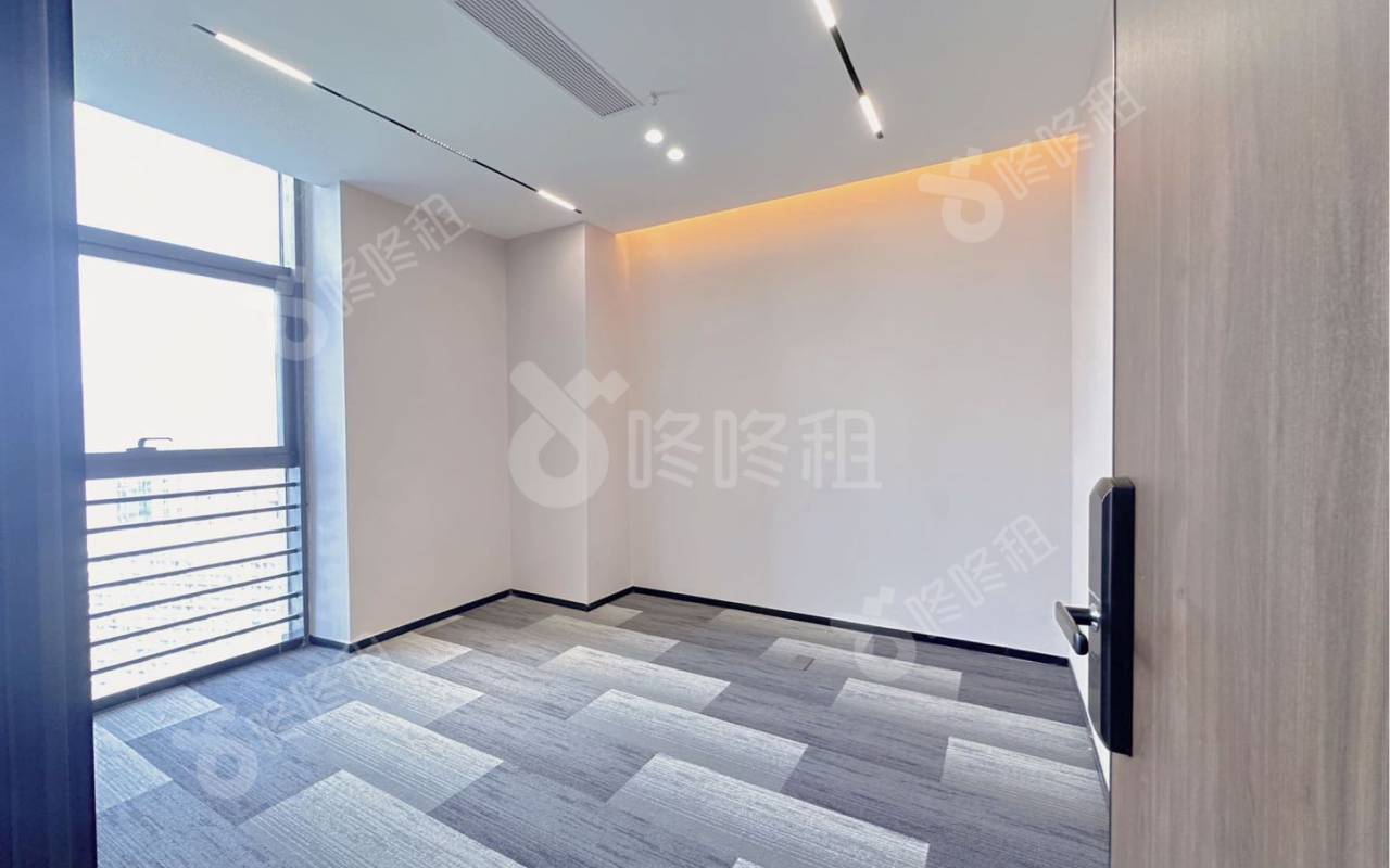 北科大厦_172平_精装_办公室隔间