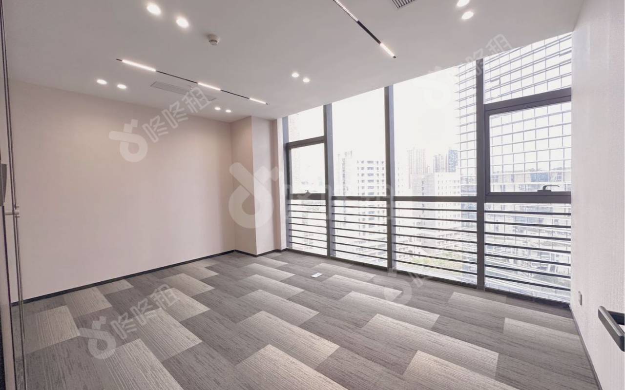 北科大厦_172平_精装_办公室隔间