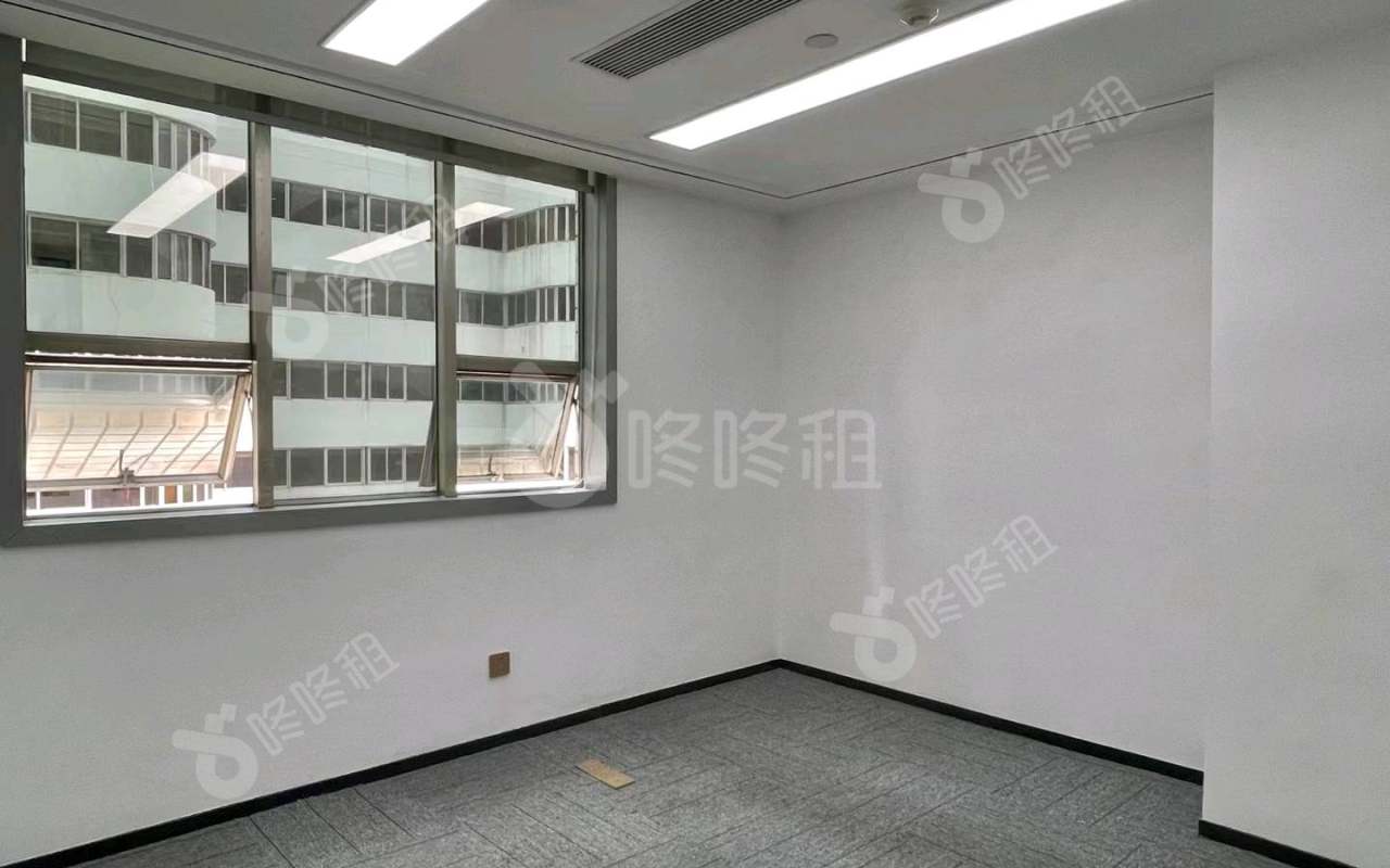 航都大厦_173平_精装_办公室隔间