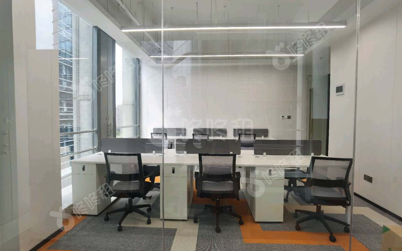 北理工创新大厦_92平_精装_办公室开间