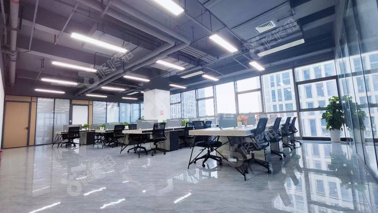 赛为大厦_410平_豪装_办公室开间