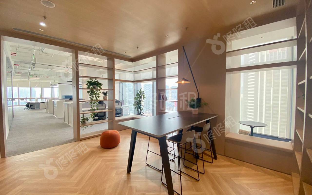荣丰中心_1700平_定制装修_办公室隔间