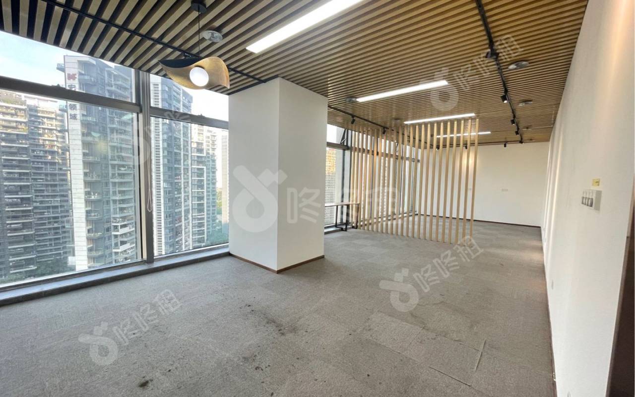 壹方中心_1555平_豪装_办公室隔间