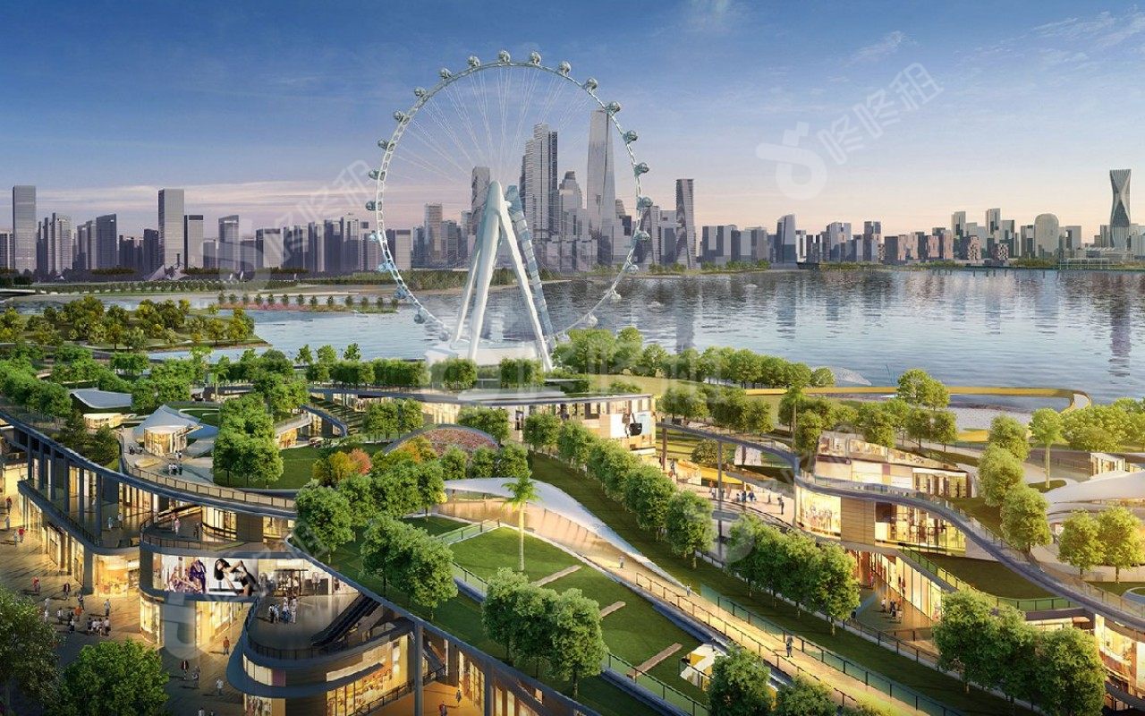 国际西岸商务大厦_楼盘外观图