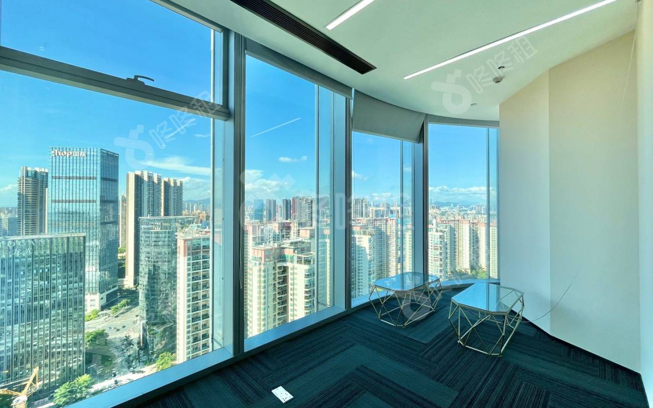 宝中卓越时代广场_598平_精装_办公室隔间