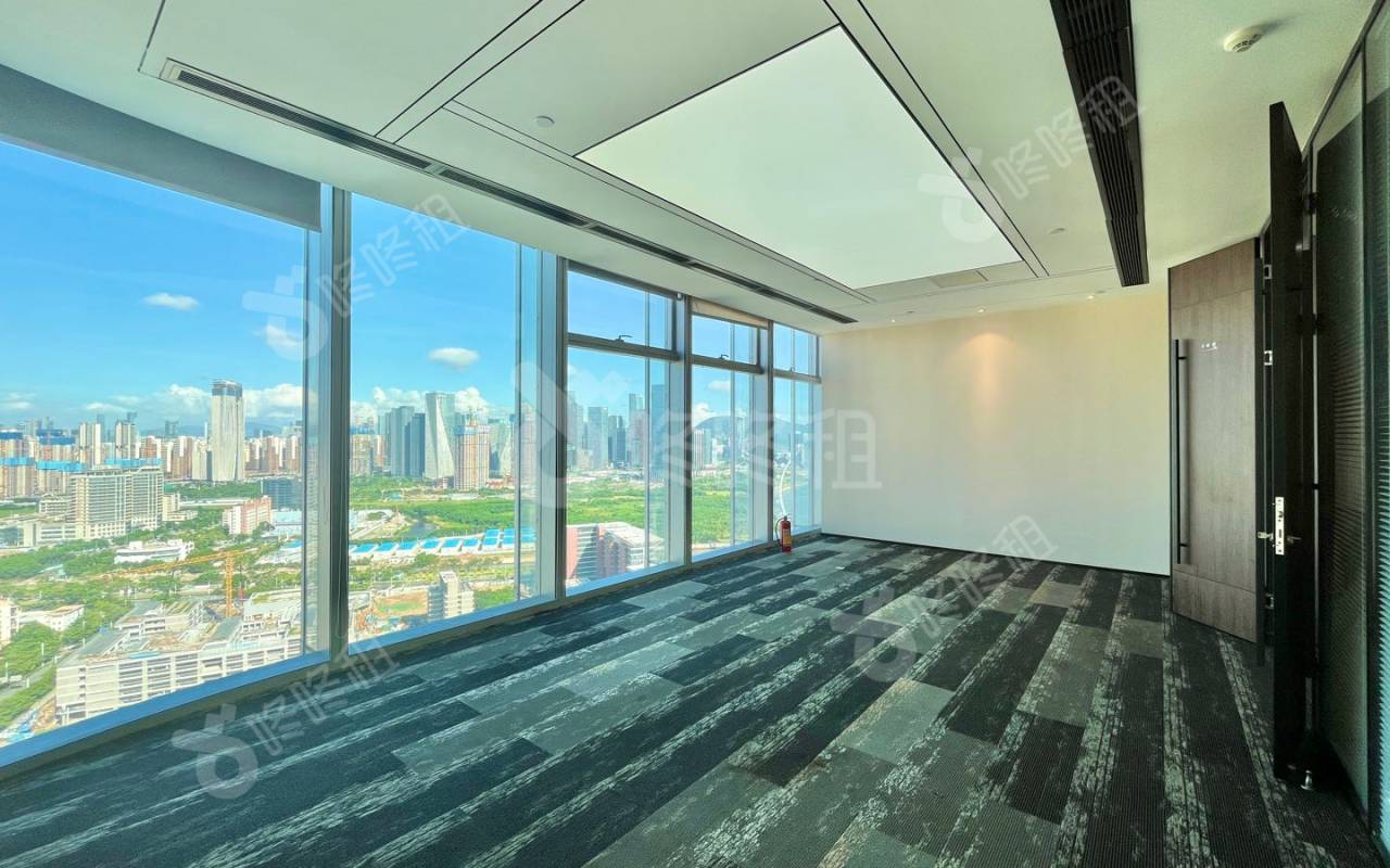 宝中卓越时代广场_598平_精装_办公室隔间