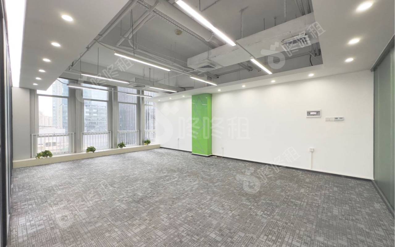 深圳市软件产业基地_192平_精装_办公室开间