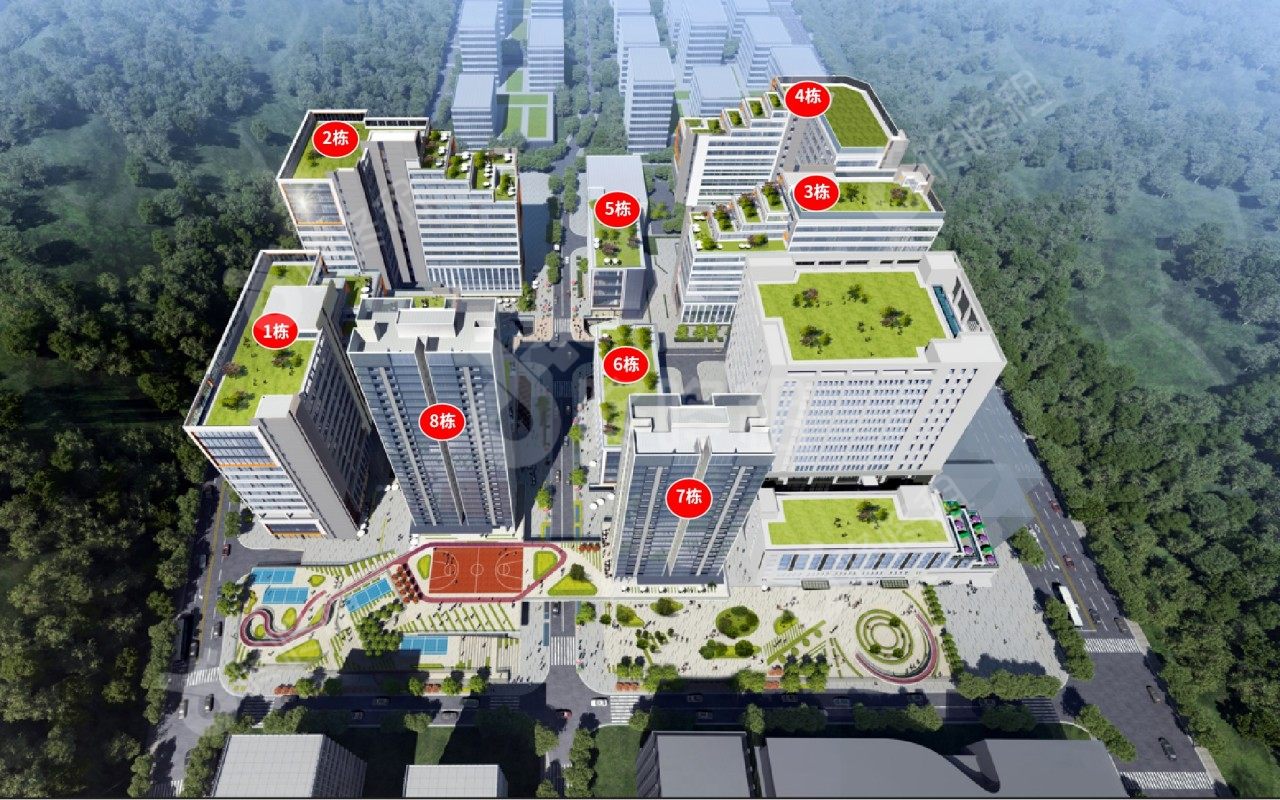 百旺达智能园_楼盘外观图