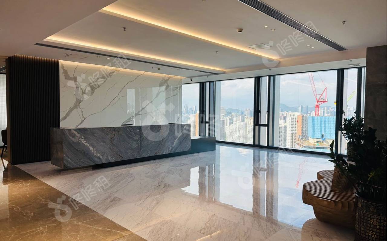 华润前海大厦_1195平_豪装_前台