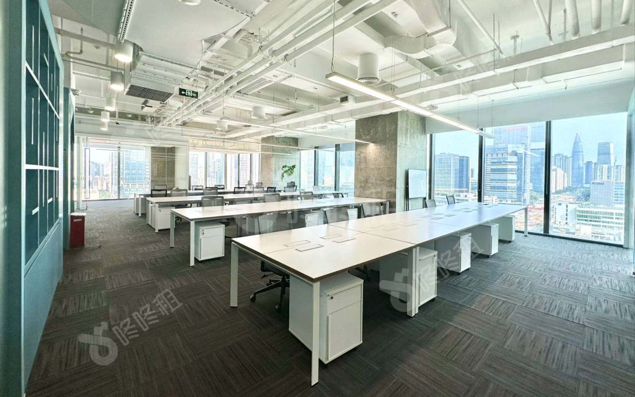 光启未来中心_357平_豪装_办公室开间