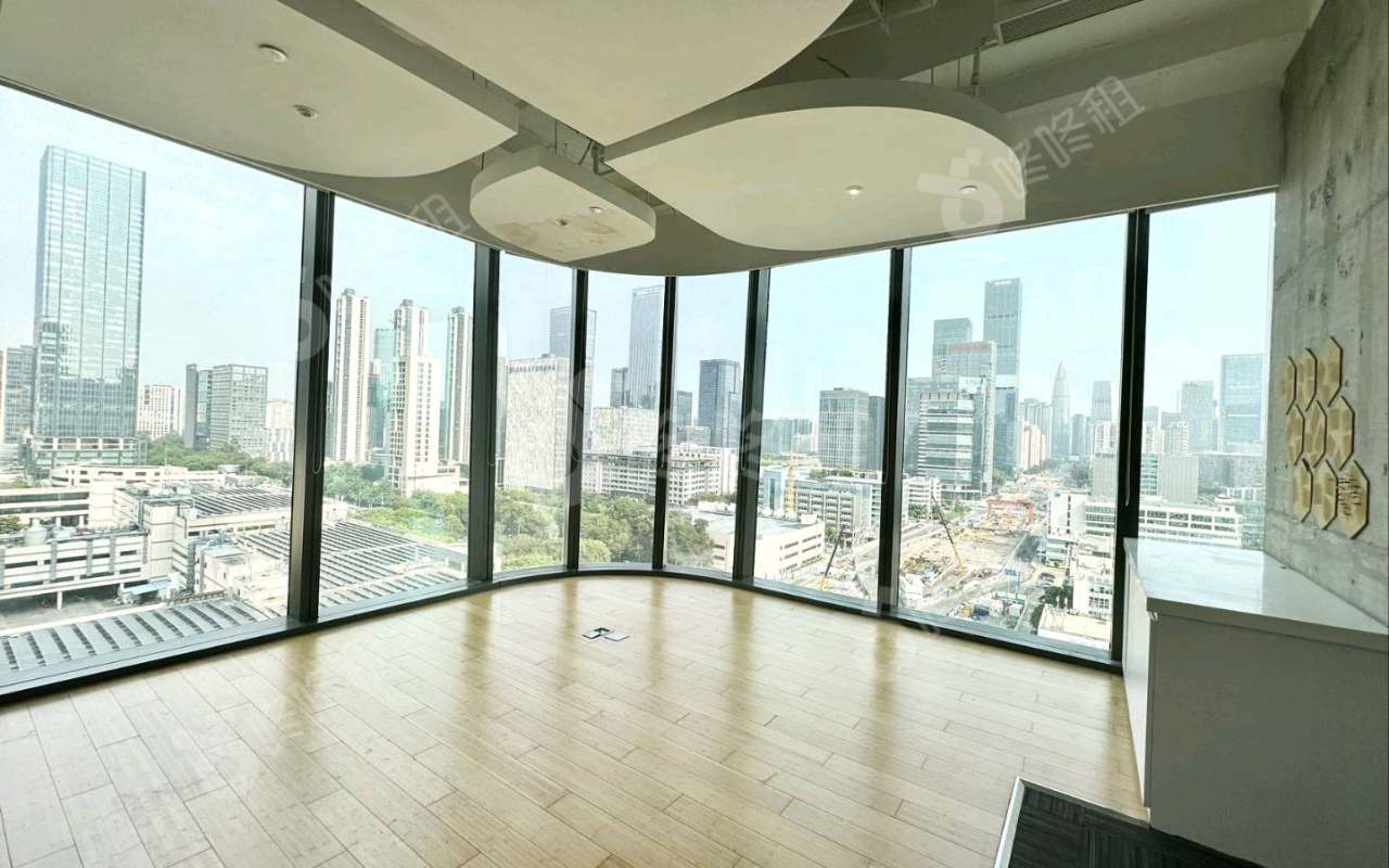 光启未来中心_357平_豪装_办公室隔间