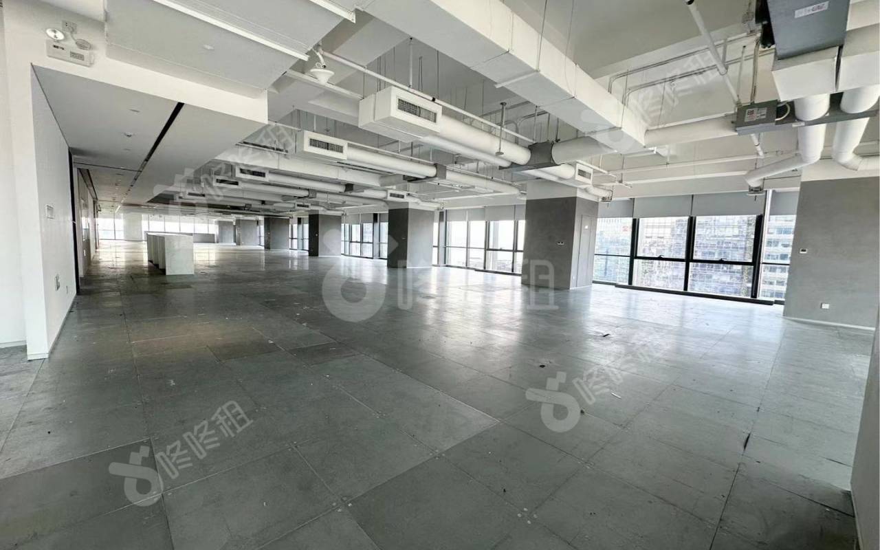 深圳湾科技生态园_2632平_定制装修_办公室开间