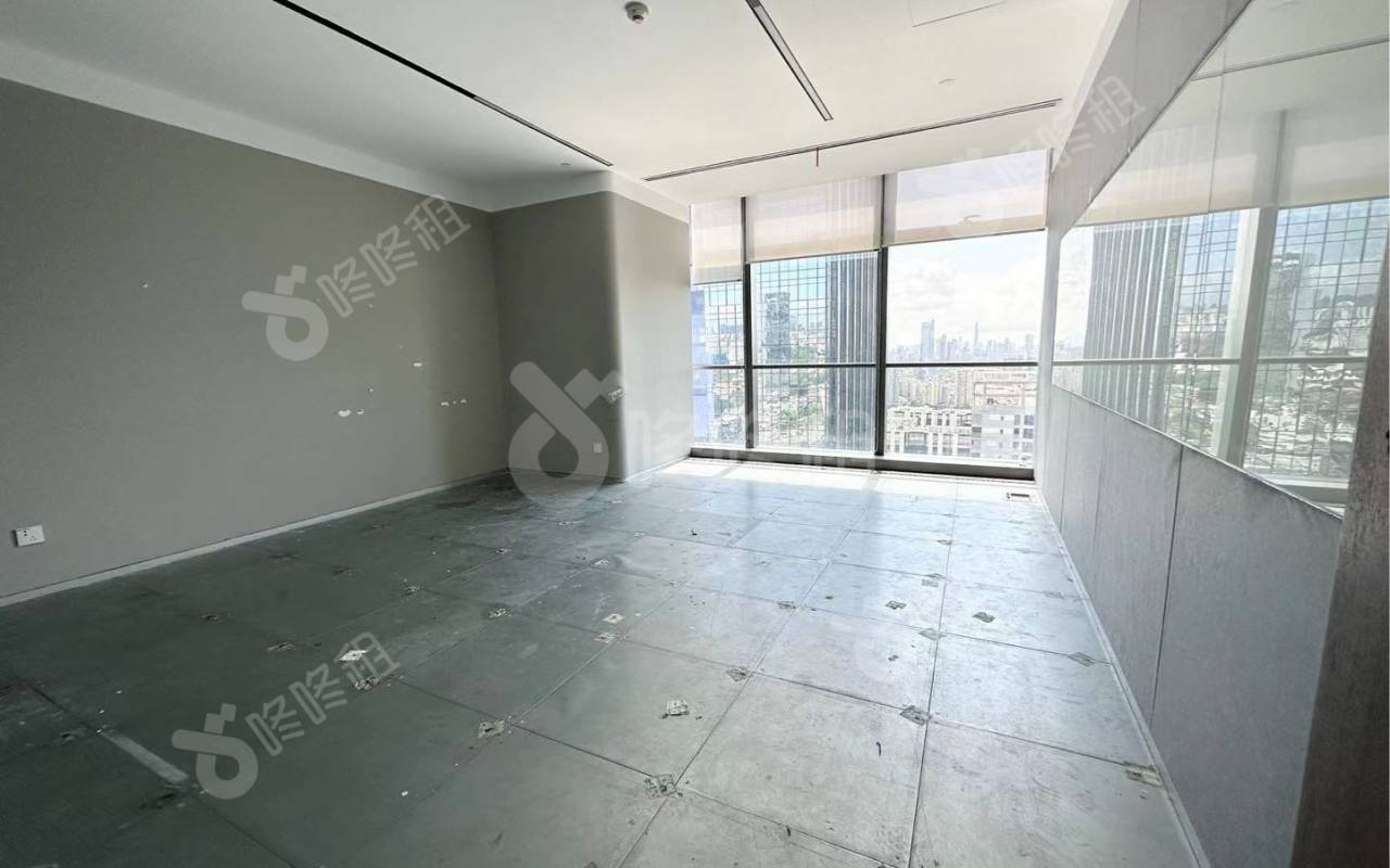 深圳湾科技生态园_2632平_定制装修_办公室隔间