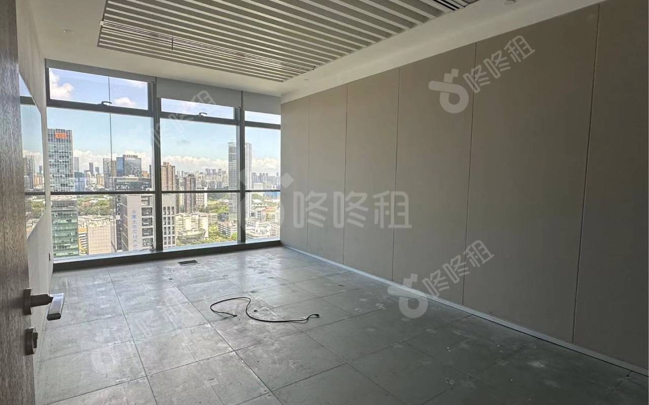 深圳湾科技生态园_2632平_定制装修_办公室隔间