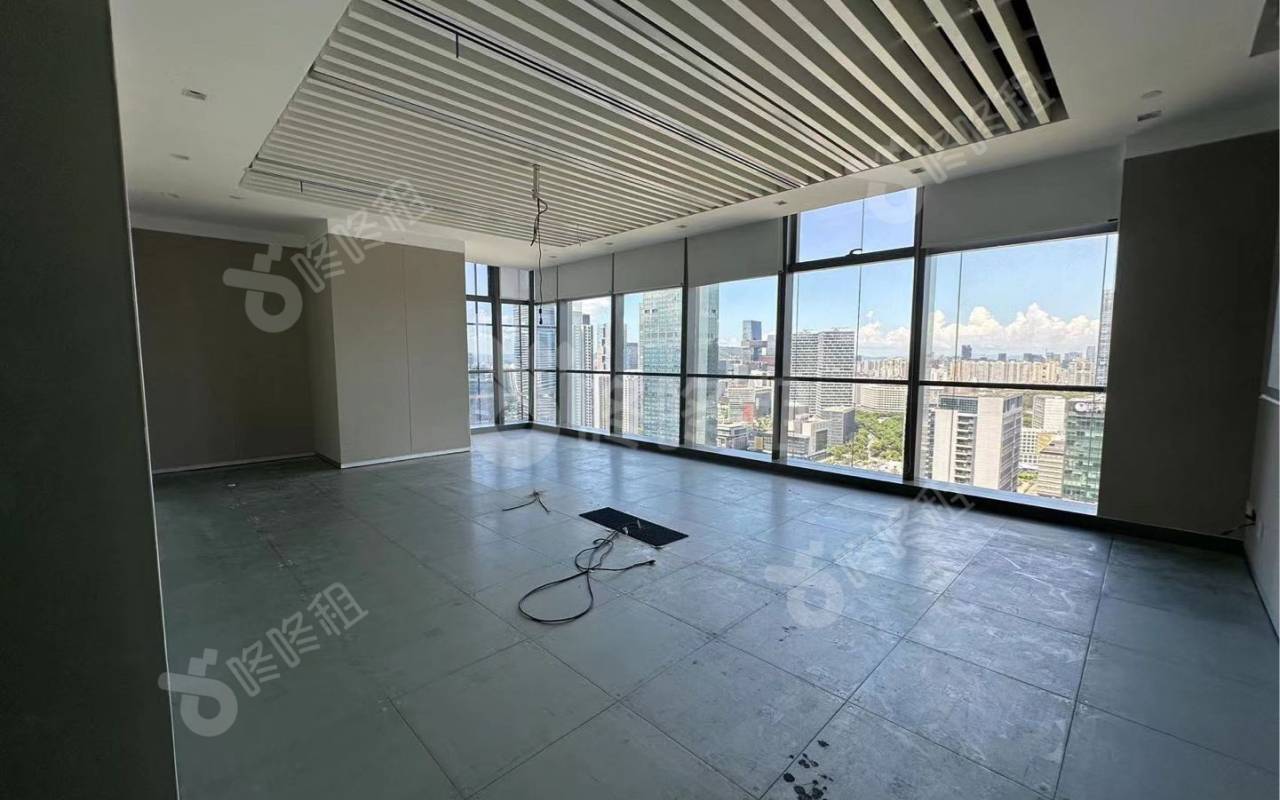 深圳湾科技生态园_2632平_定制装修_办公室隔间