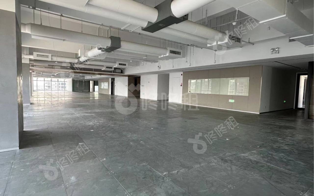 深圳湾科技生态园_2632平_定制装修_办公室开间