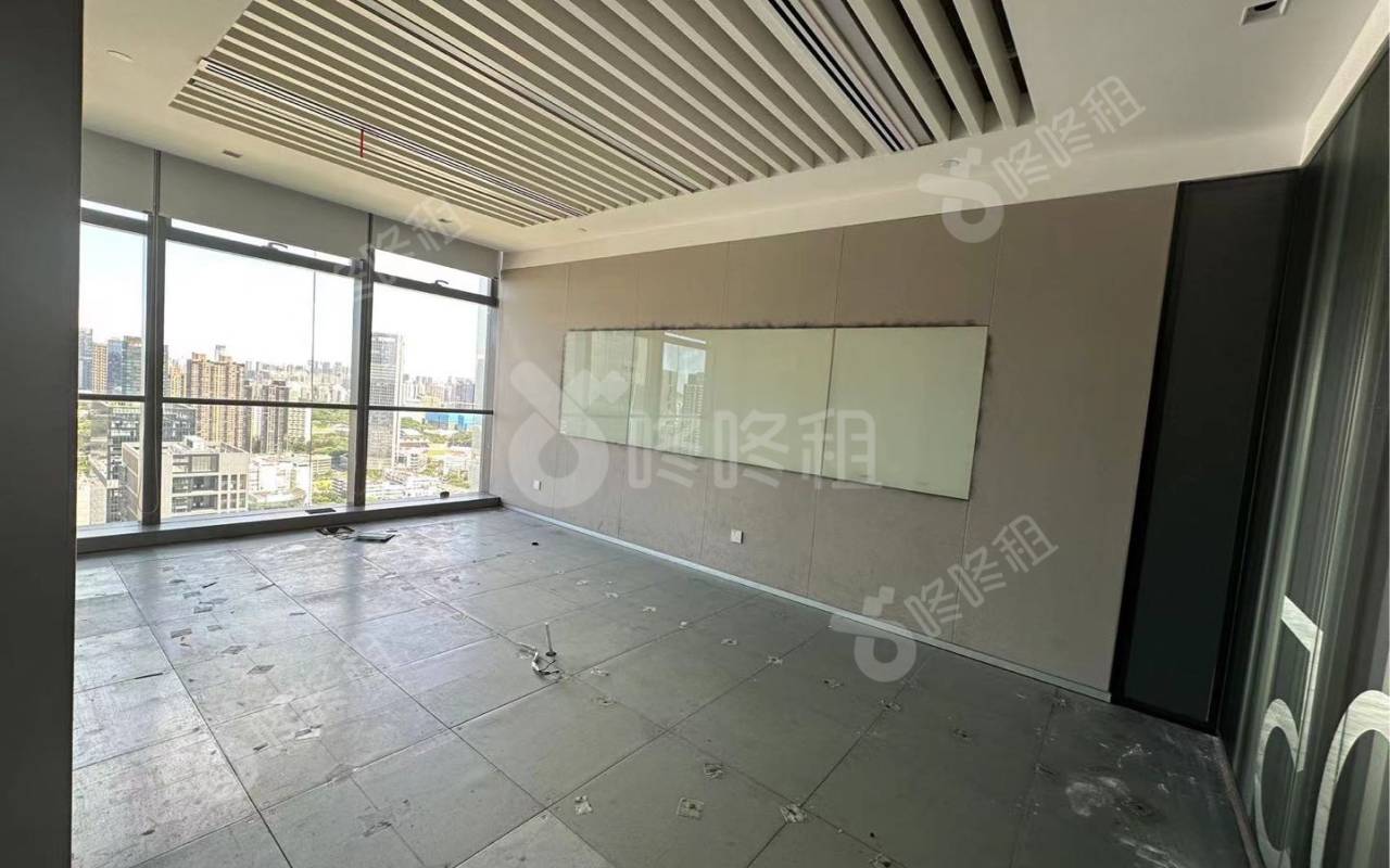 深圳湾科技生态园_2632平_定制装修_办公室隔间