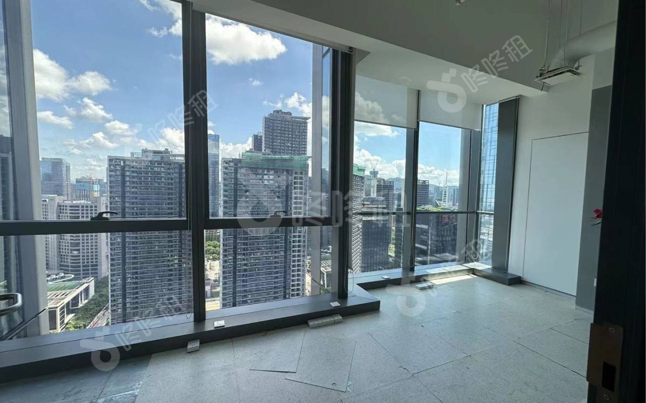 深圳湾科技生态园_2632平_定制装修_办公室隔间