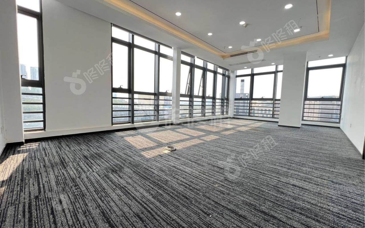 TCL国际E城_963平_豪装_办公室开间