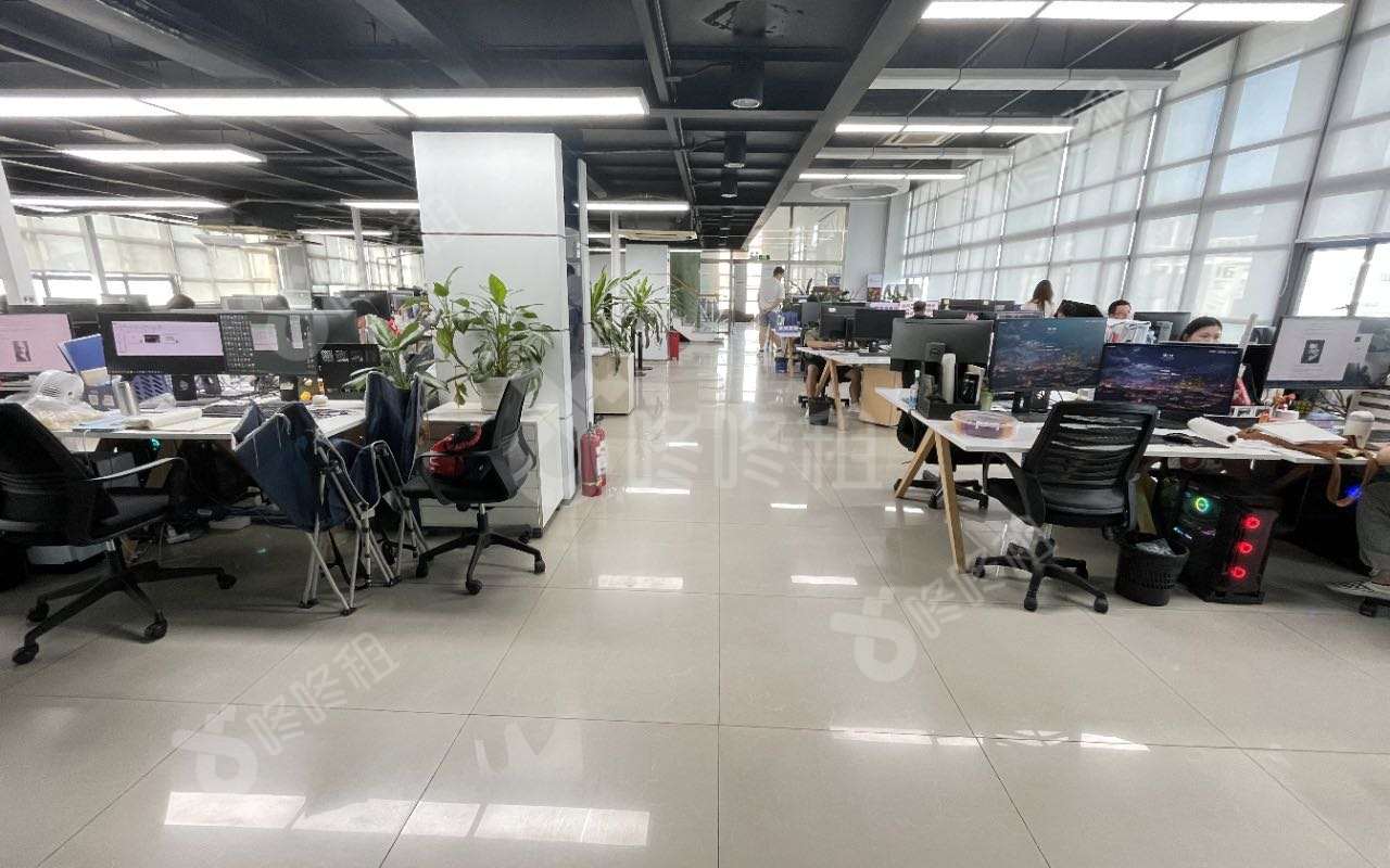 博讯大厦_720平_精装_办公室开间
