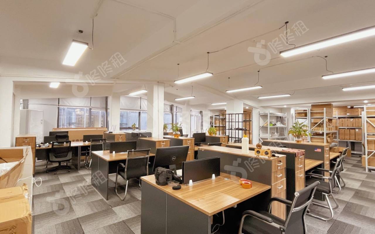 米粒文创园_400平_精装_办公室开间