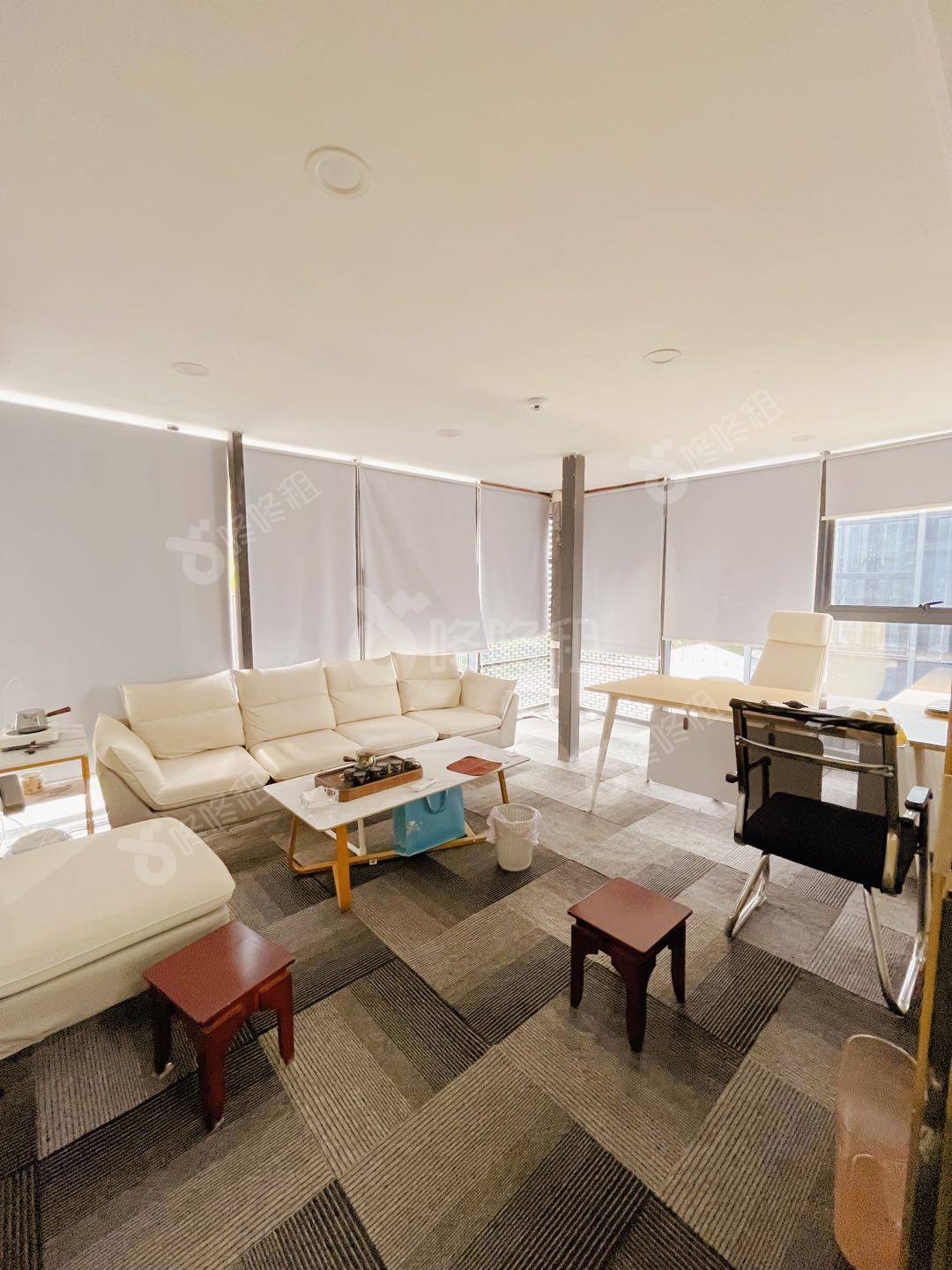 米粒文创园_400平_精装_办公室开间