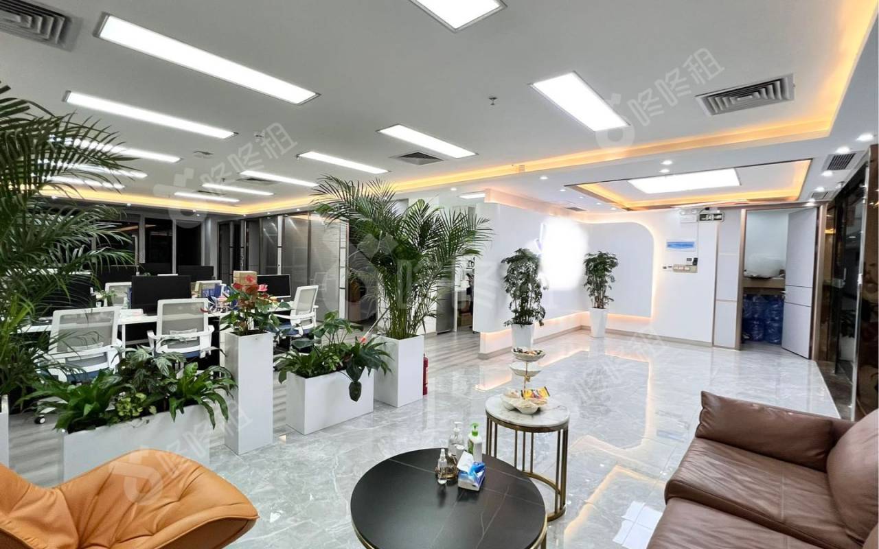 创新科技广场一期_696平_精装_办公室开间