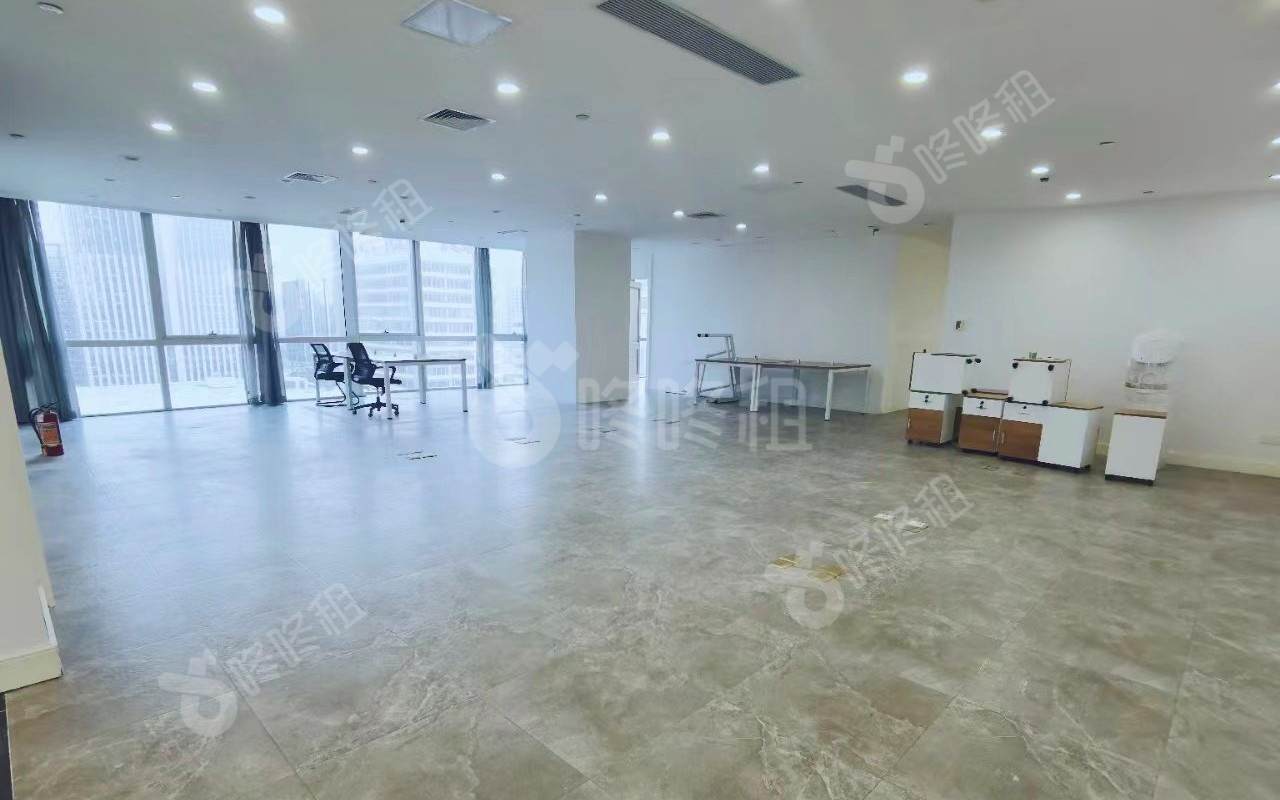 金信中心_460平_精装_办公室开间