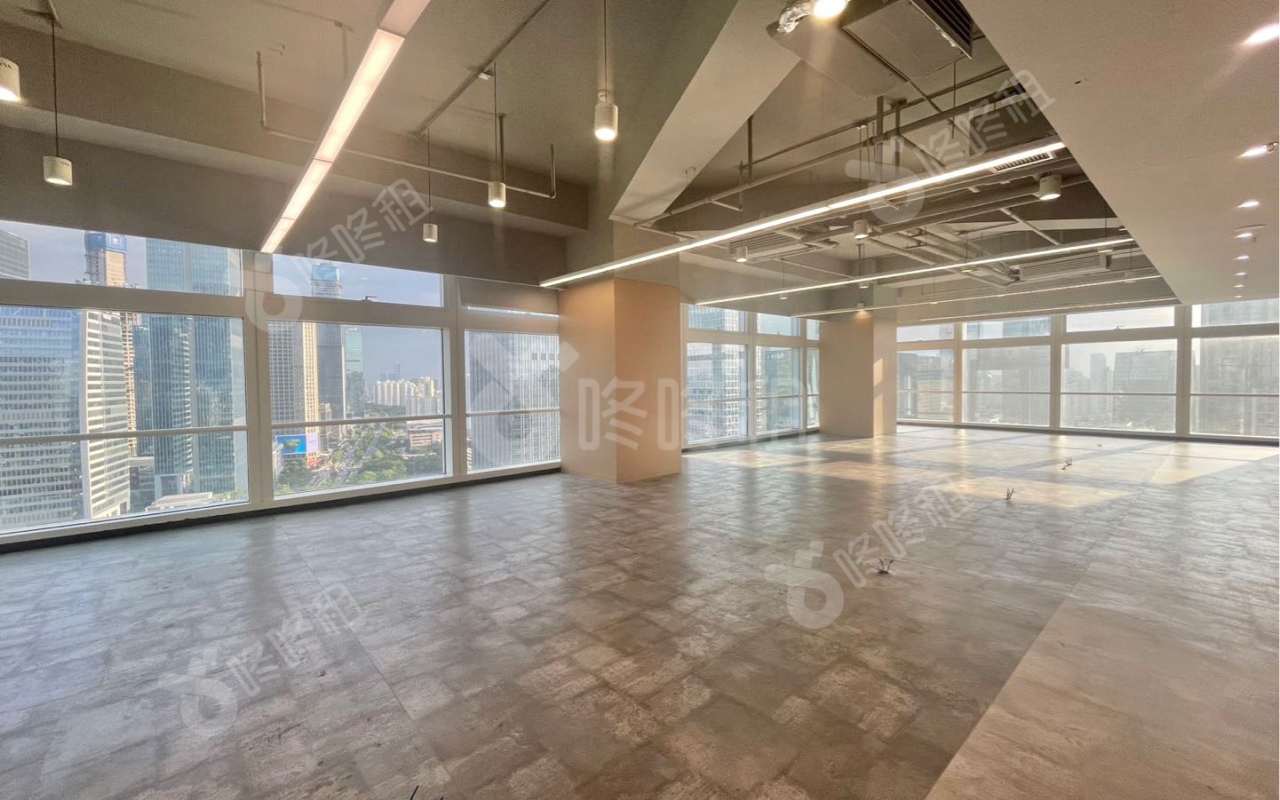 深圳百度国际大厦_3571.87平_豪装_办公室开间