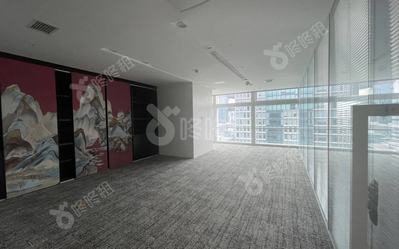 深圳百度国际大厦_701平_精装_办公室隔间