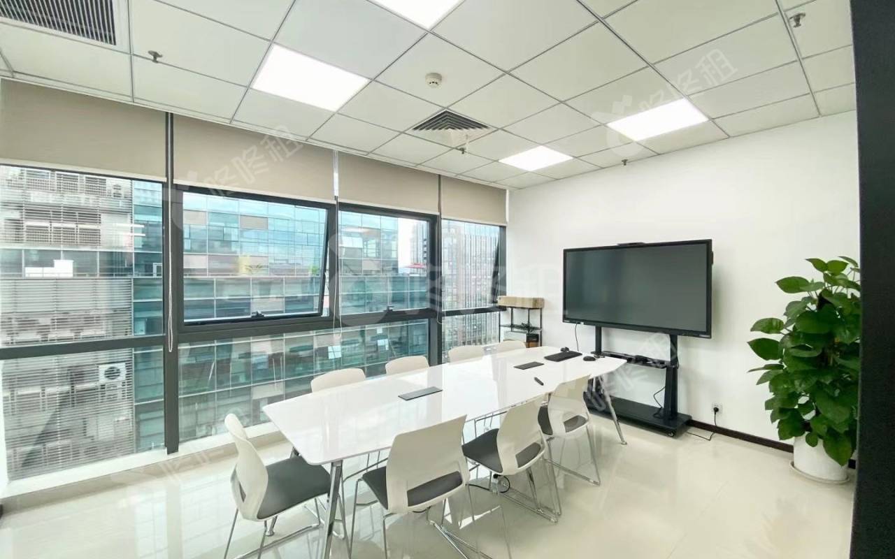 创新大厦_538平_精装_办公室隔间