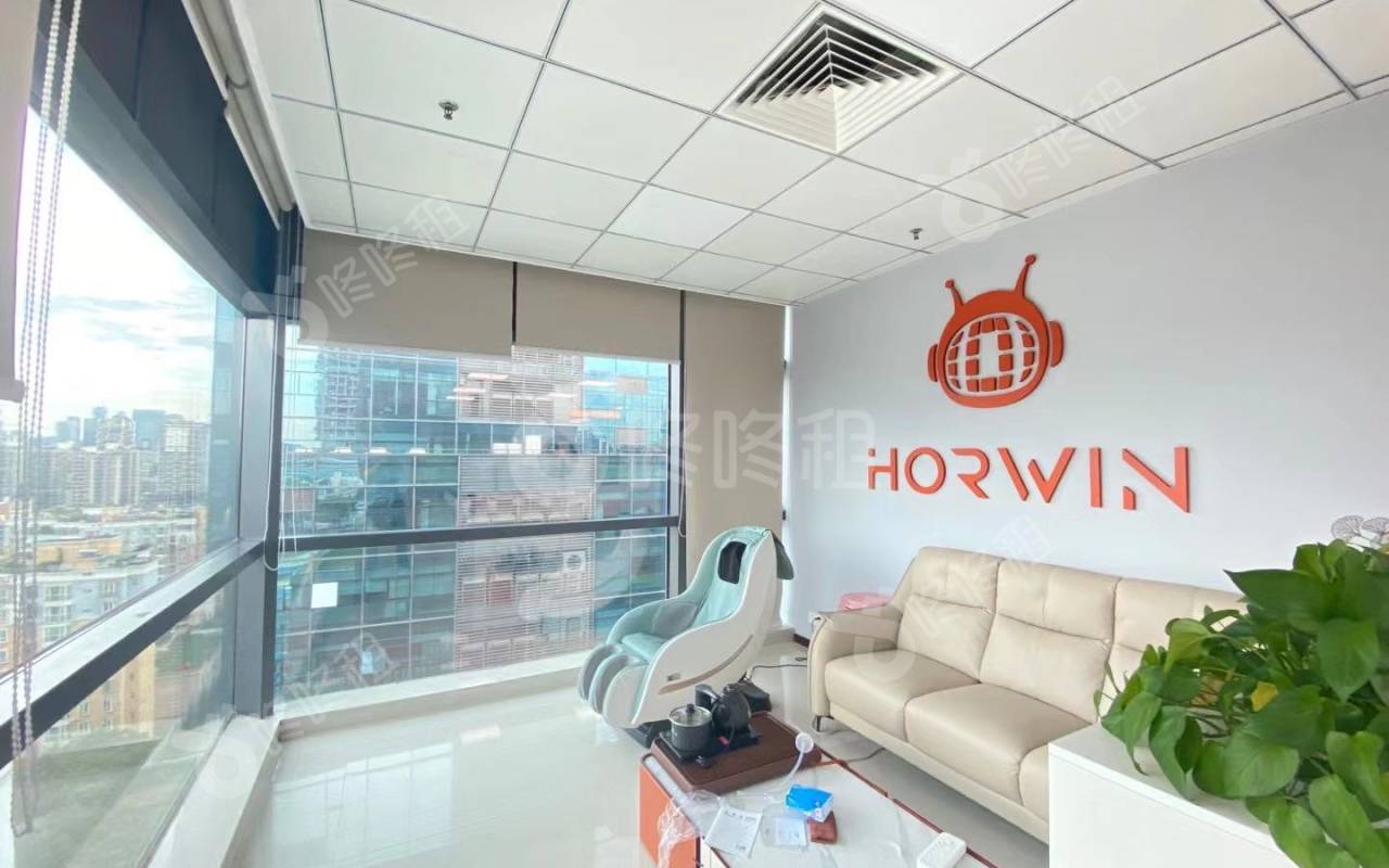 创新大厦_538平_精装_办公室隔间