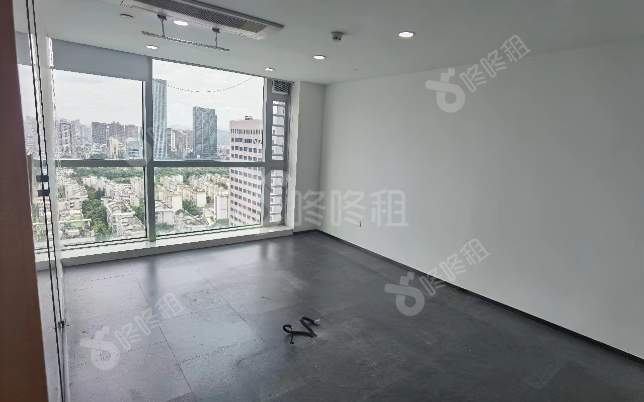 兆邦基金融大厦_220平_精装_办公室隔间