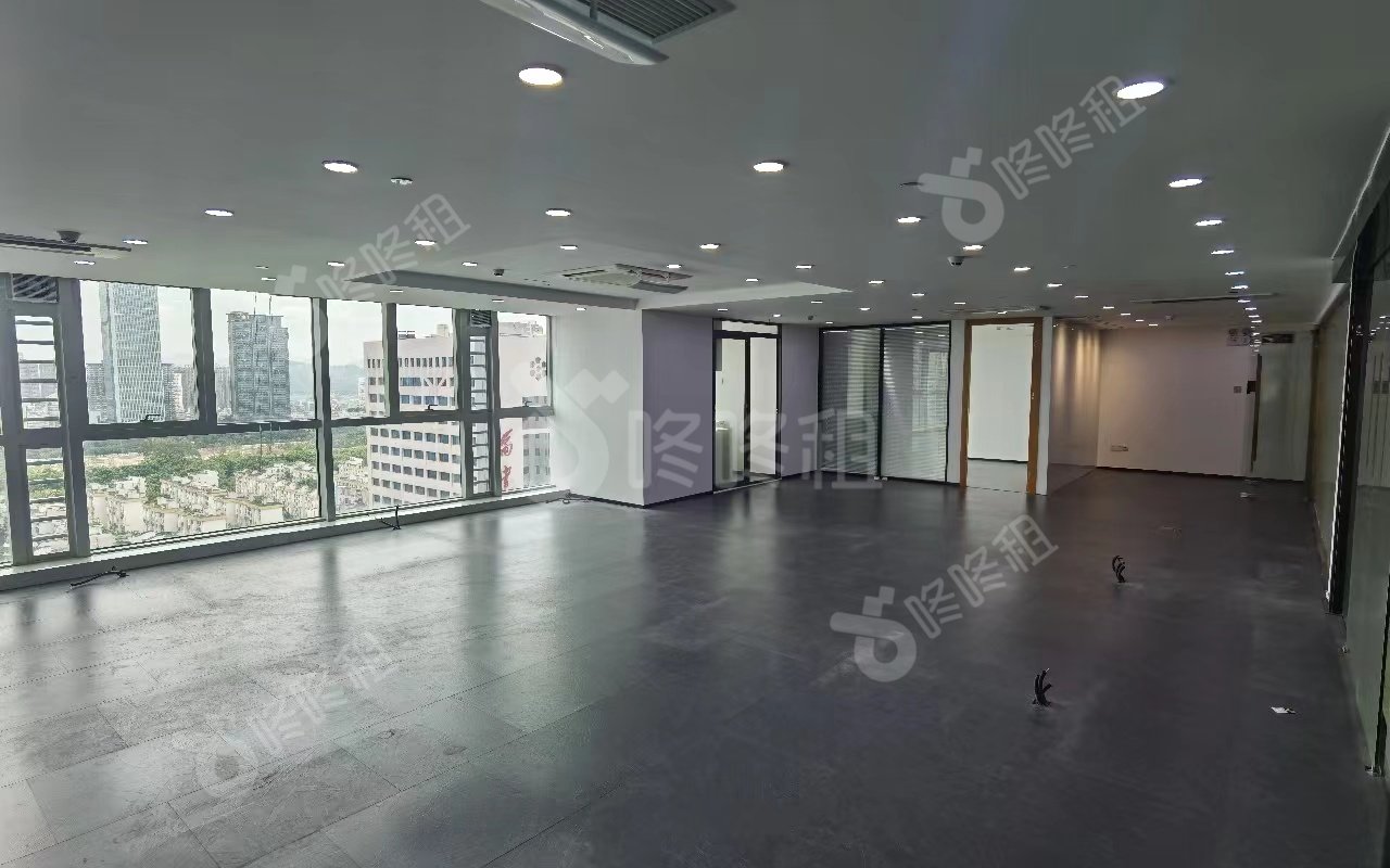 兆邦基金融大厦_220平_精装_办公室开间