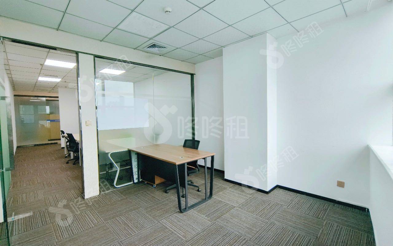 曙光大厦(朗诗大厦）_75.45平_豪装_办公室隔间