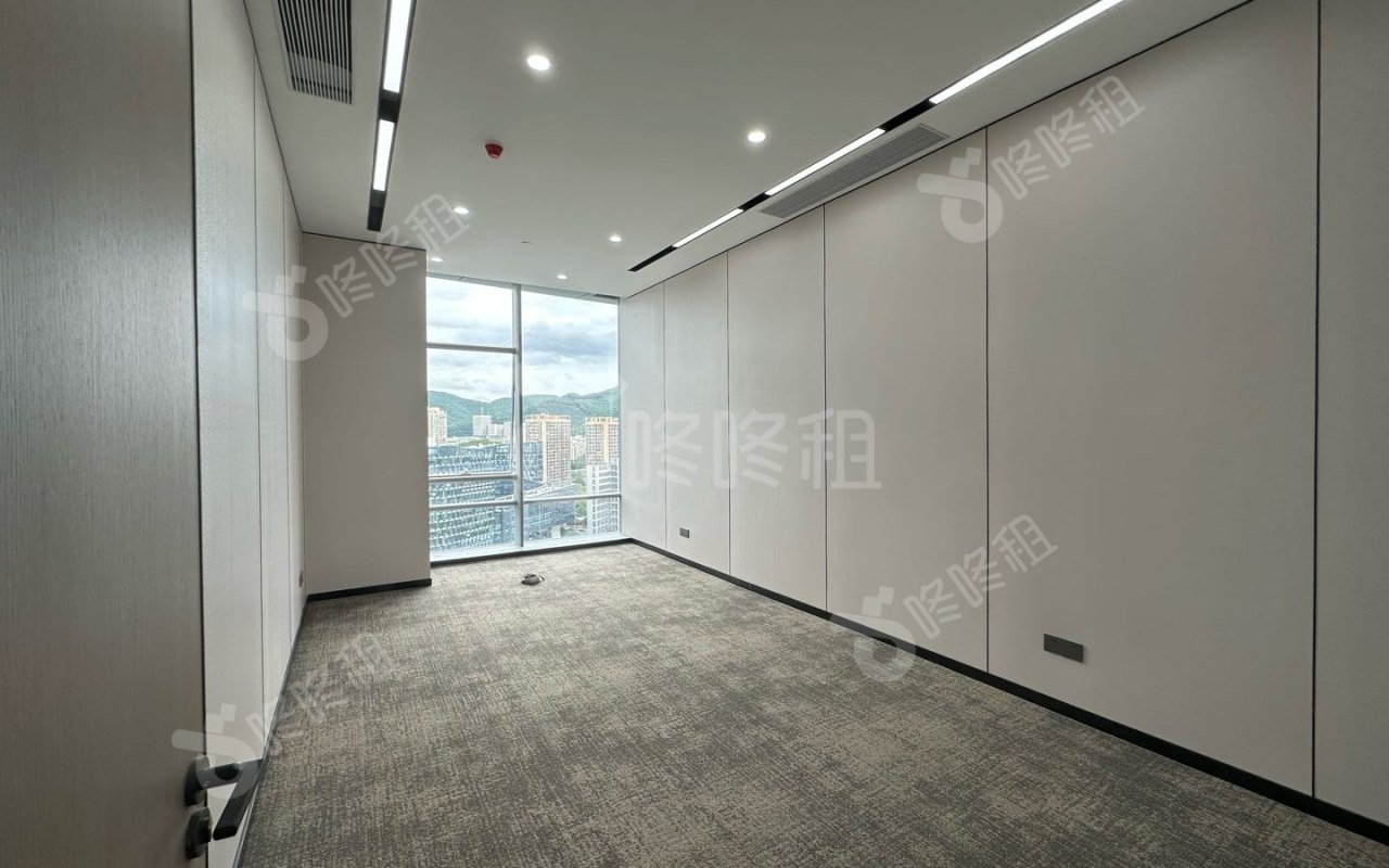 智慧广场_718平_精装_办公室隔间