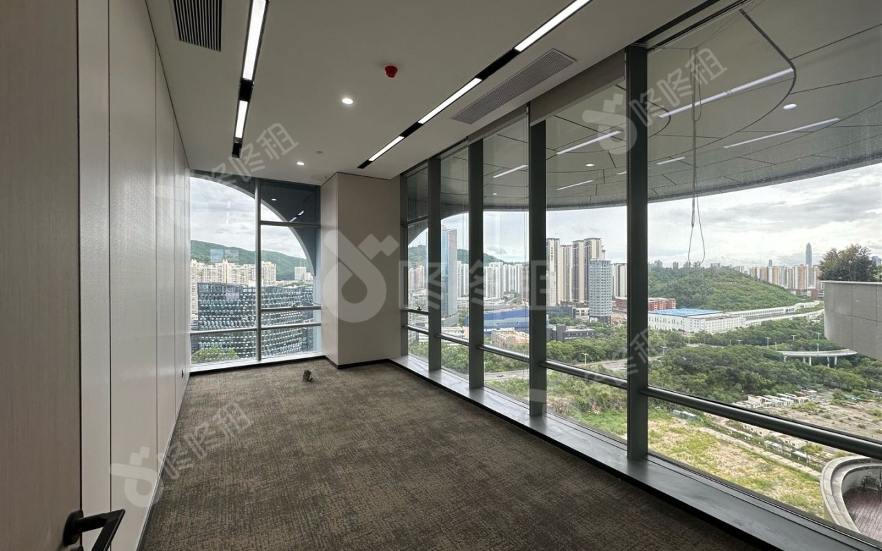 智慧广场_718平_精装_办公室隔间